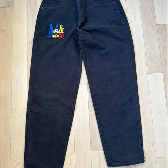 Mickey &amp; Co Vintage Mom Jeans – Embroidered Logo, Size 32 - Picture 8 of 8